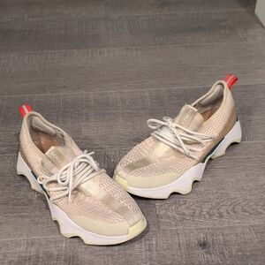 Sorel Beige and White Women's Sneakers